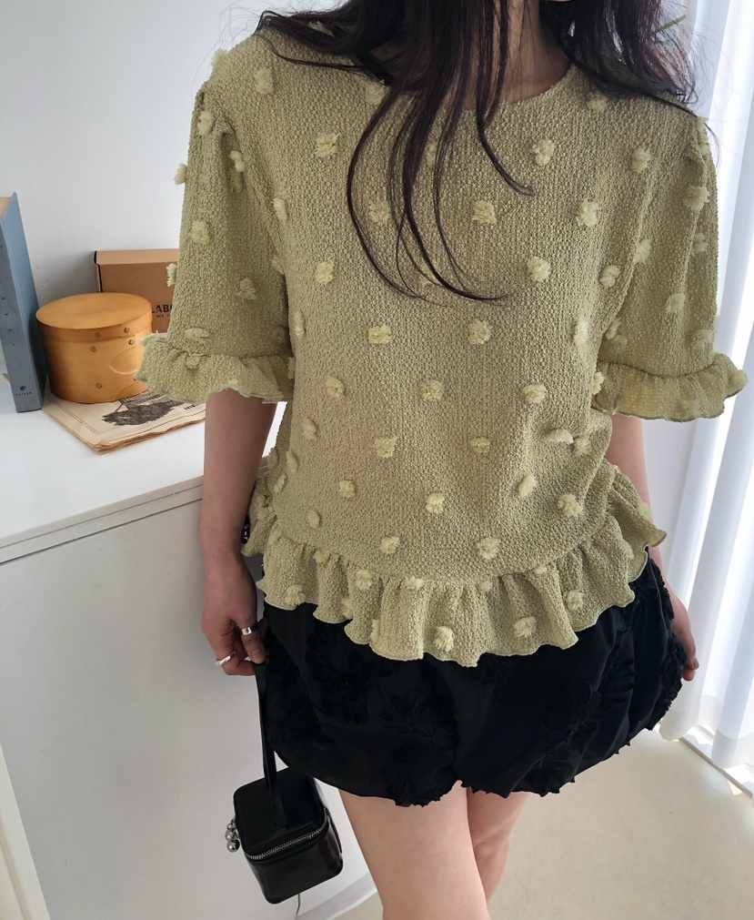 MELTED-P韓國直郵女裝新品人氣職業時尚熱賣休閑26春夏T恤MELTED-PT恤