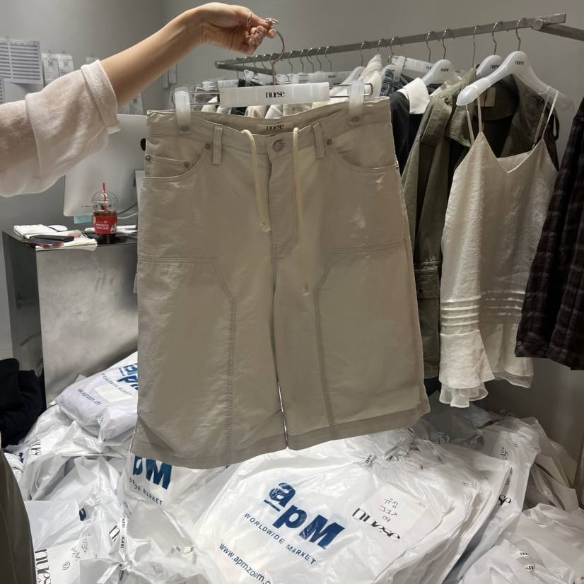 NUESE韓國代購女裝新品人氣時尚推薦熱賣26春夏職業休閑短褲NUESE短褲