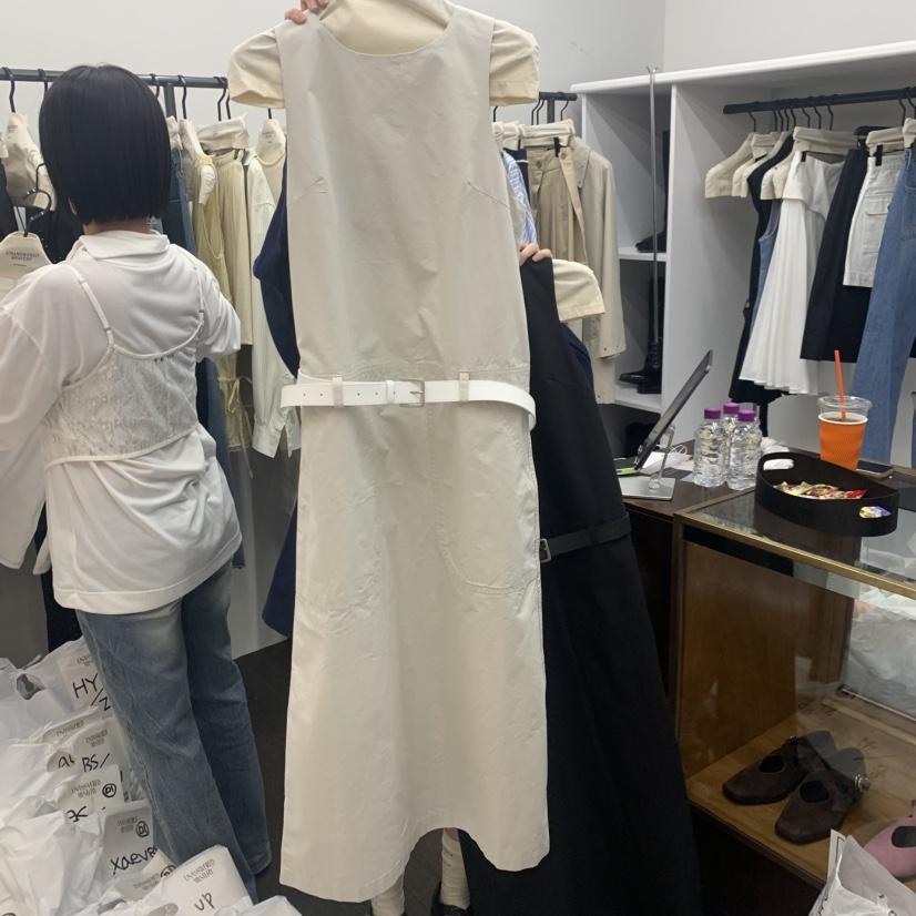 UNANSWERED-MYSTERY/FIFO韓國直郵實拍女裝新款時尚連衣裙包含腰帶系帶UNANSWERED-MYSTERY/FIFO連衣裙