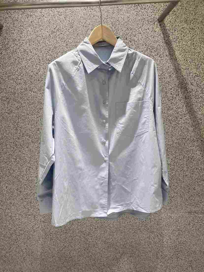 ADDICTED韓國東大門代購女裝新款熱賣26春夏襯衫蕾絲衫插肩袖ADDICTED襯衫/蕾絲衫