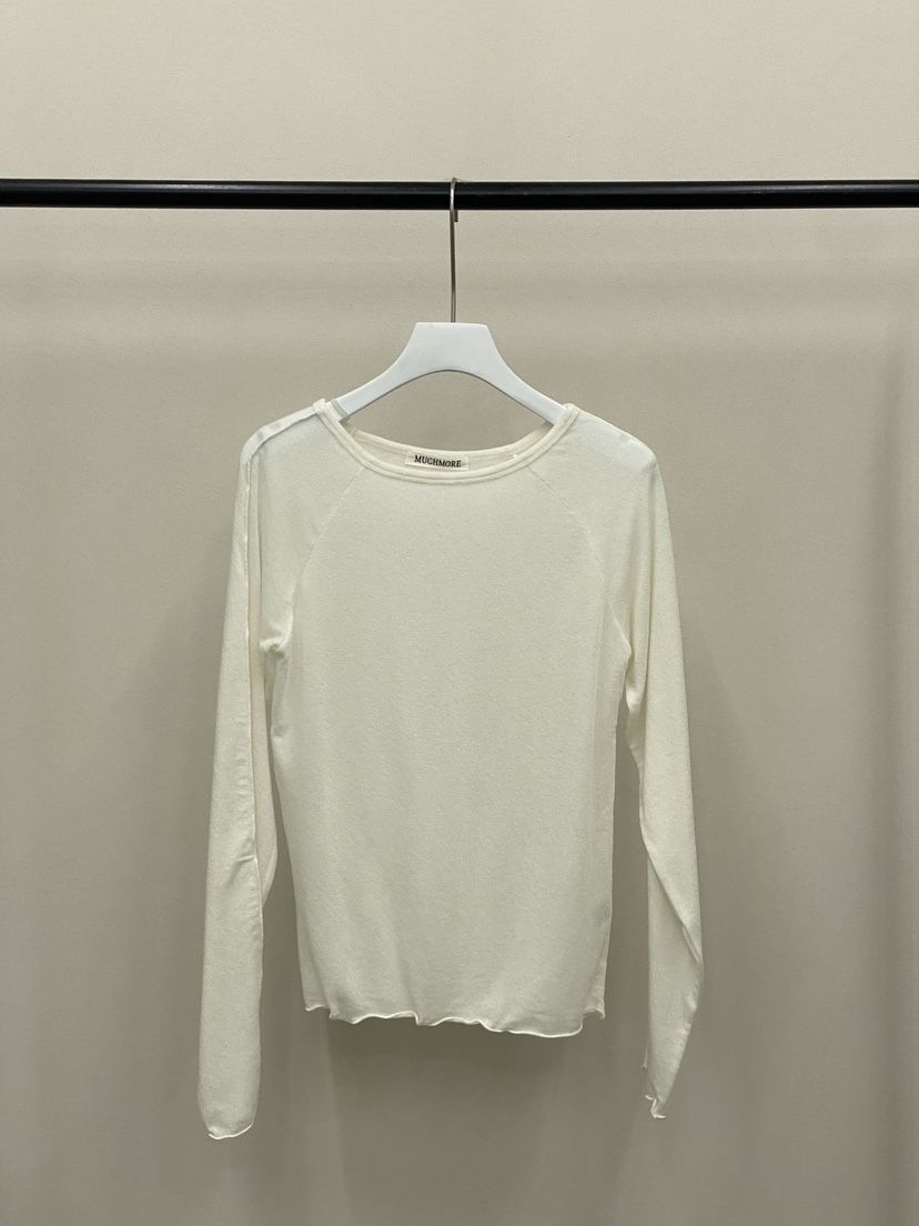 MUCH MORE/JACKPOT韓國東大門代購女士新款26春夏長袖T恤MUCH MORE/JACKPOT長袖T恤