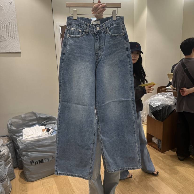 GILLI韓國代購女裝新品職業時尚休閑熱賣人氣推薦26春夏牛仔褲GILLI牛仔褲