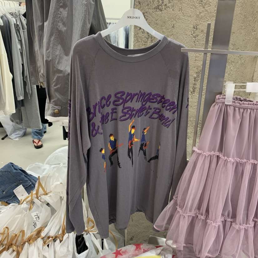 SOLD OUT韓國代購女士新品26春夏人氣休閑熱賣職業長袖T恤SOLD OUT長袖T恤