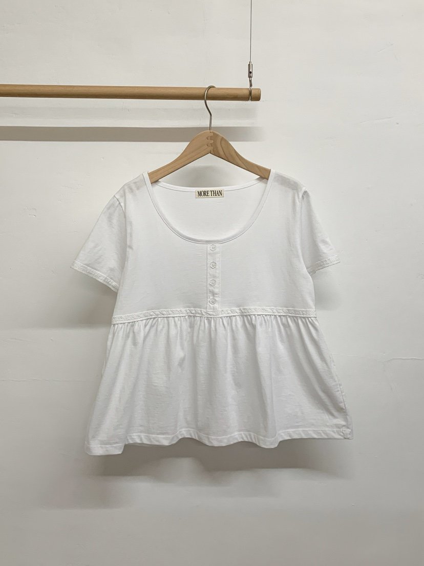 MORE THAN-P韓國代購女士新款推薦職業人氣26春夏休閑T恤MORE THANT恤