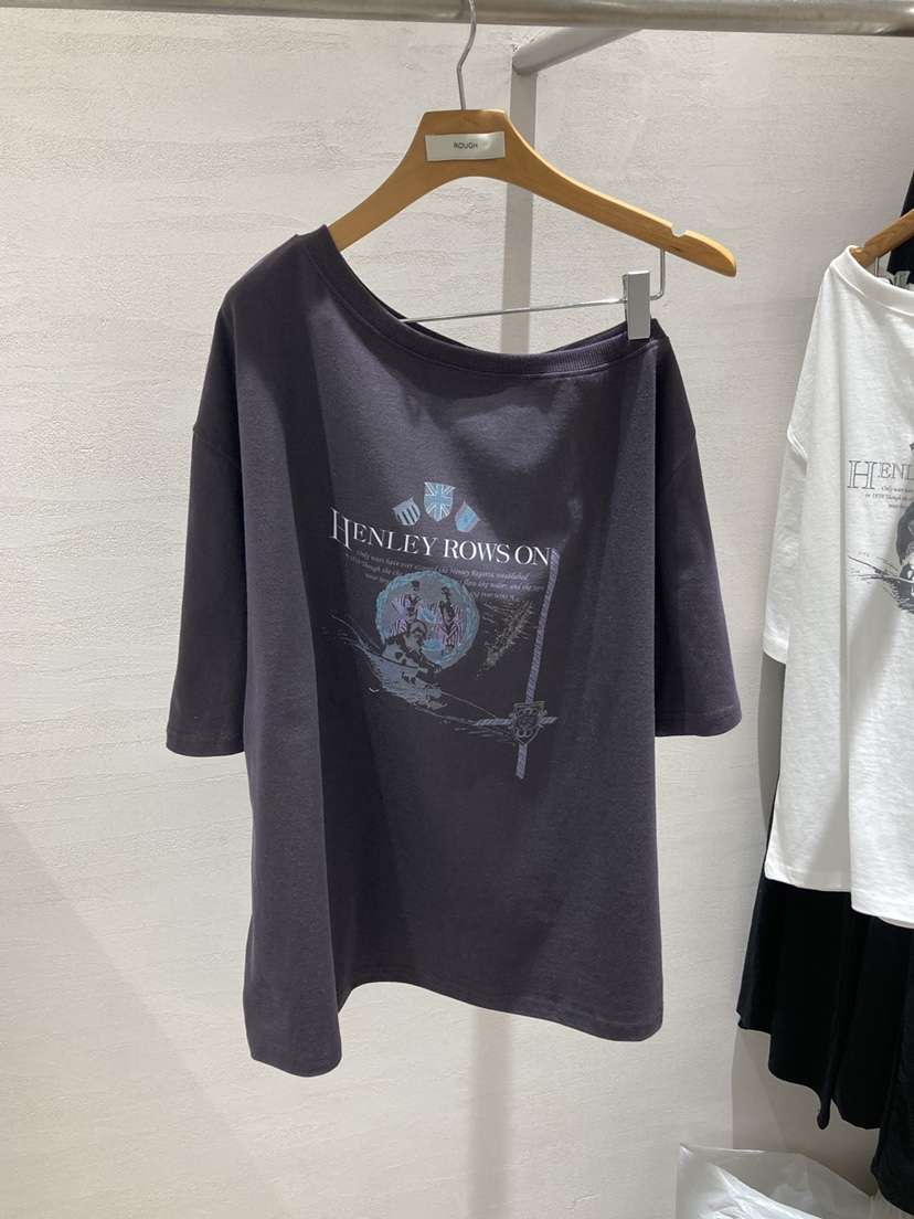 ROUGH韓國直郵女士新品26春夏職業熱賣推薦人氣時尚休閑T恤ROUGHT恤
