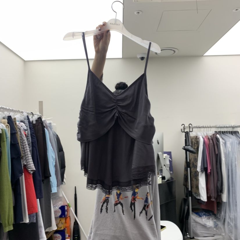 SOLD OUT韓國東大門代購女裝新品26春夏休閑時尚吊帶背心SOLD OUT吊帶/背心