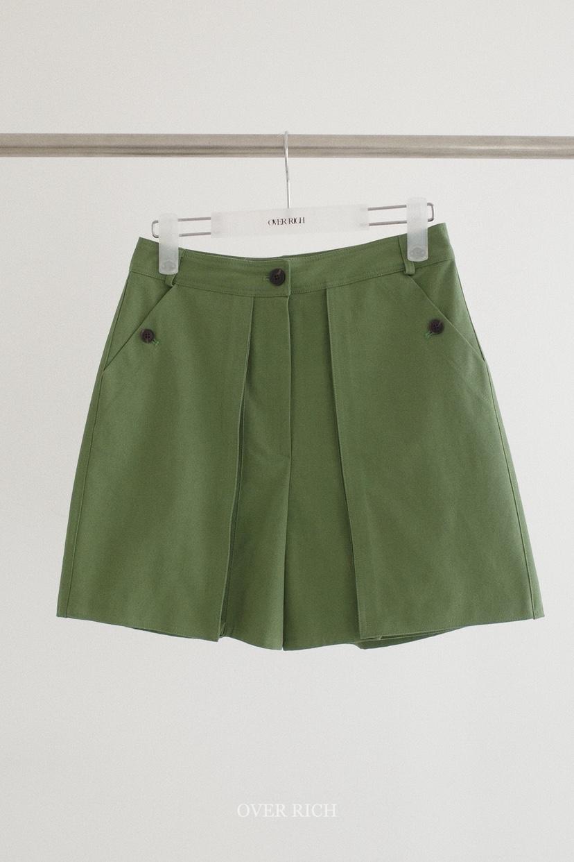 OVER RICH韓國直郵實拍女士新款熱賣職業時尚26春夏短褲OVER RICH短褲