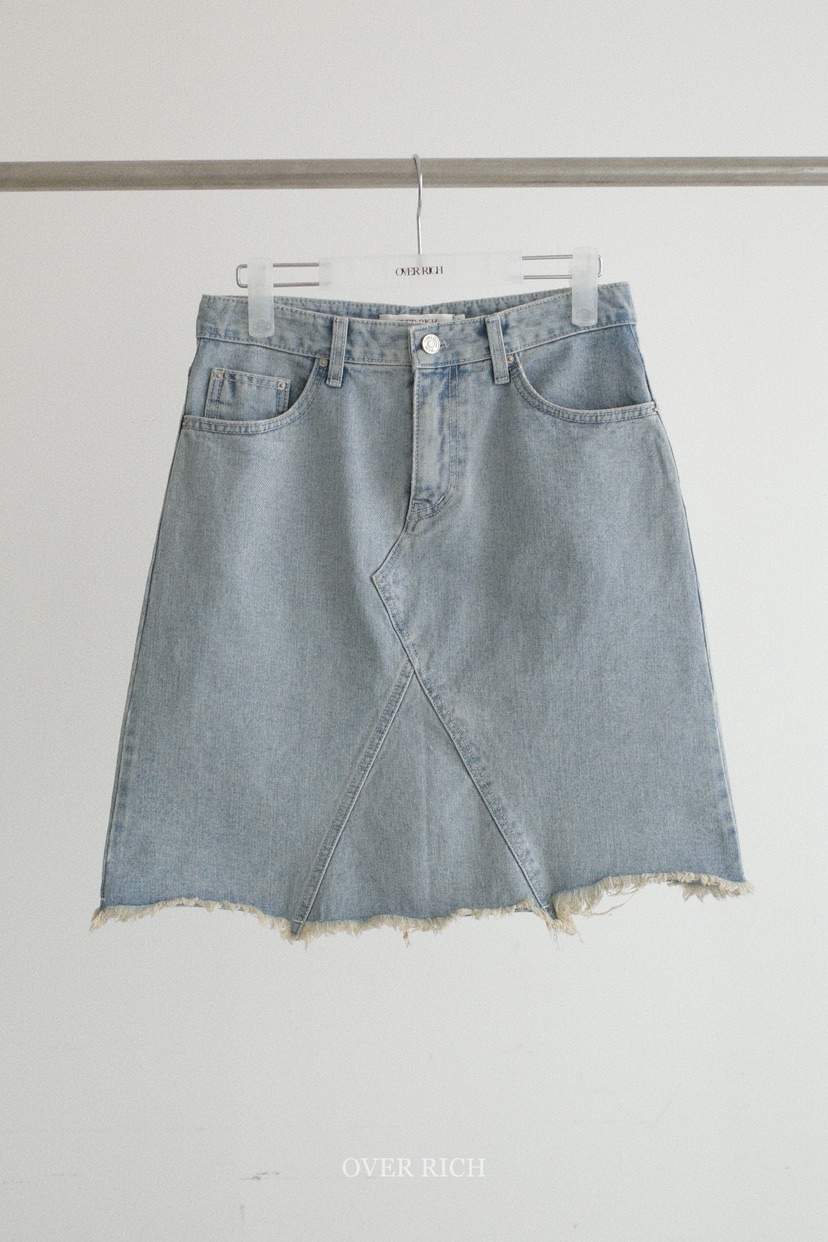 OVER RICH韓國東大門代購女士新款職業26春夏半身裙中短裙OVER RICH半身裙/中短裙