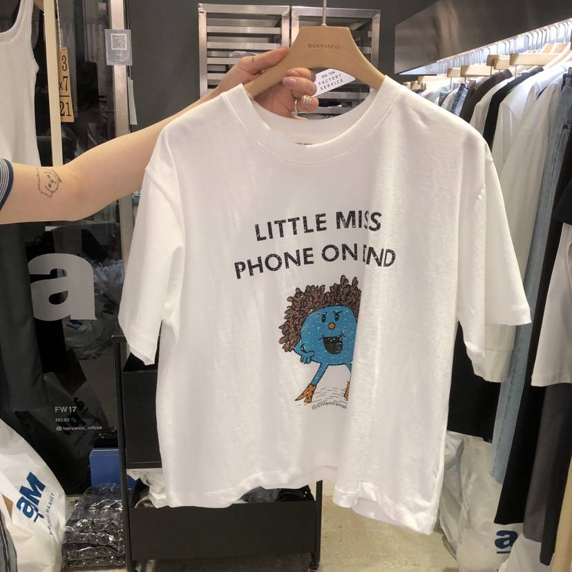 BANY ANCO韓國東大門代購女裝新款休閑熱賣推薦時尚人氣T恤BANY ANCOT恤