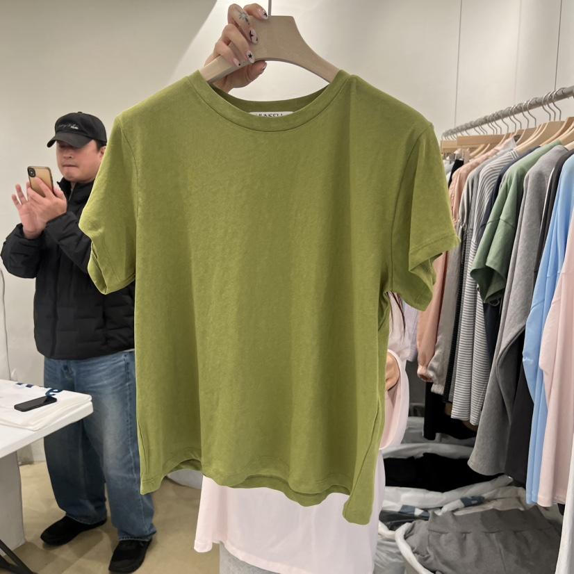 MUNSELL韓國東大門直郵女裝新款26春夏人氣推薦熱賣時尚T恤MUNSELLT恤