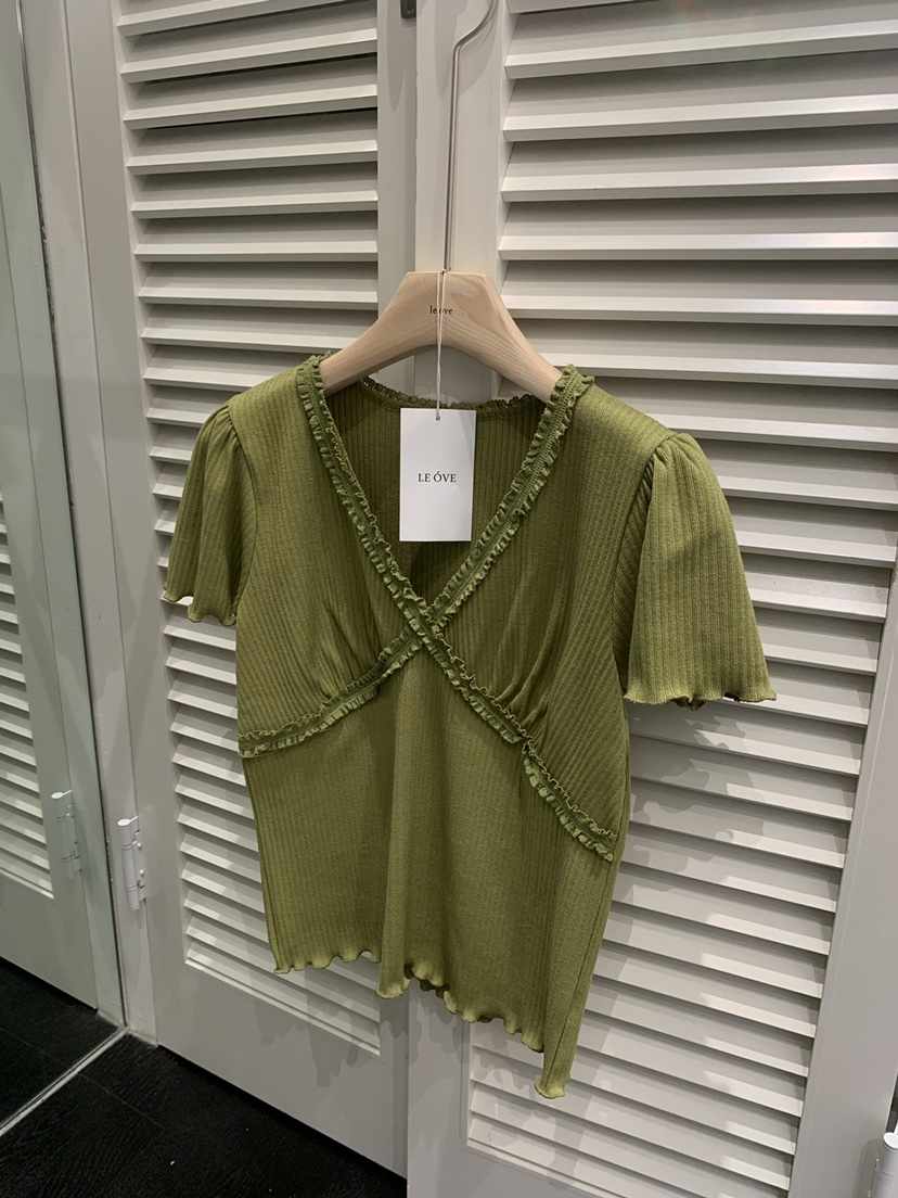 LE OVE/VERDI韓國東大門代購女士新品人氣推薦休閑職業T恤LE OVE/VERDIT恤