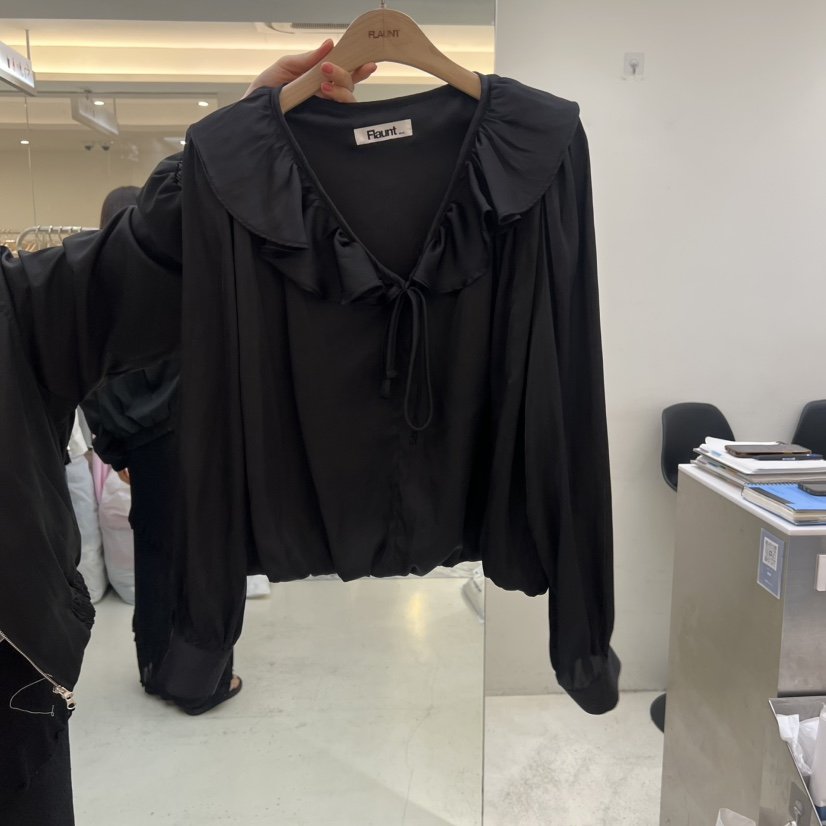 FLAUNT韓國直郵女裝新款推薦26春夏人氣休閑熱賣襯衫蕾絲衫FLAUNT襯衫/蕾絲衫