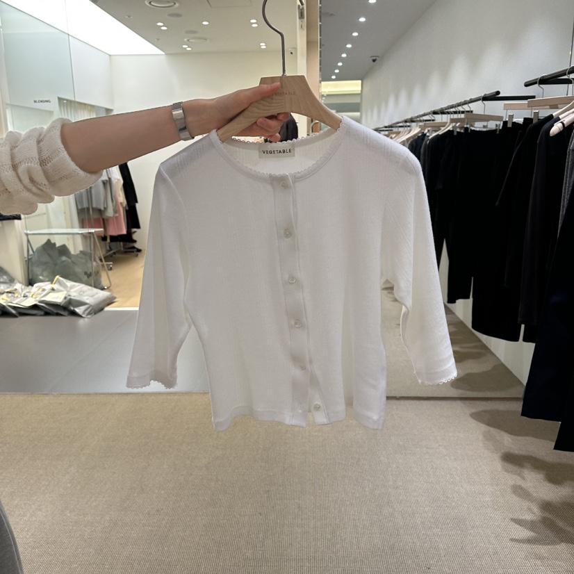 VEGETABLE韓國東大門直郵女裝新款時尚職業休閑熱賣26春夏T恤VEGETABLET恤