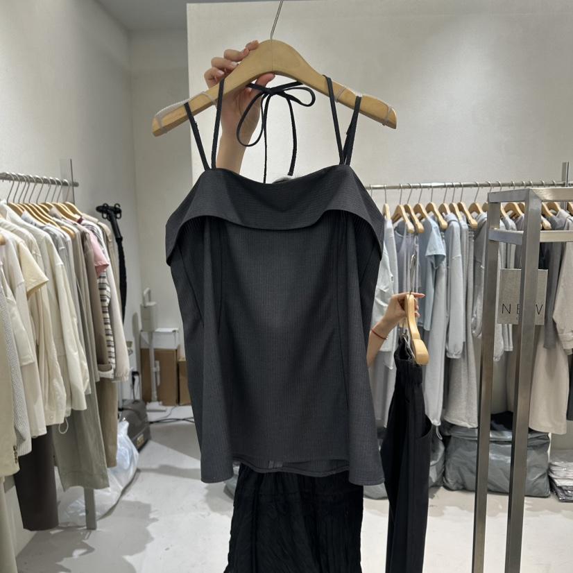 OVU韓國直郵實拍女士新品職業時尚26春夏熱賣推薦吊帶背心OVU吊帶/背心