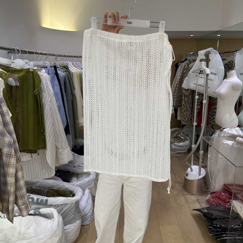 TED韓國東大門代購女裝新款人氣時尚26春夏半身裙中短裙裹身裙TED半身裙/中短裙