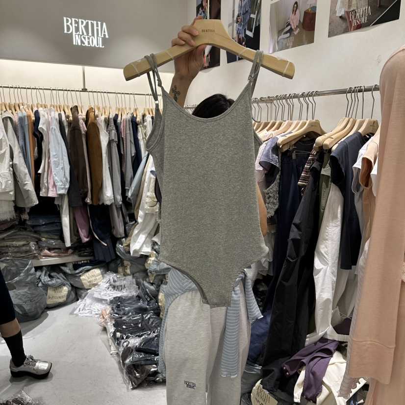 BERTHA韓國直郵實拍女士新款職業人氣時尚休閑熱賣吊帶背心BERTHA吊帶/背心