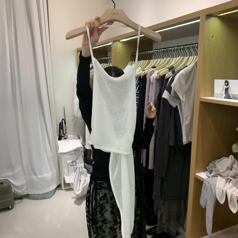 ALOT韓國直郵女士新款熱賣職業休閑時尚推薦26春夏吊帶背心A LOT吊帶/背心
