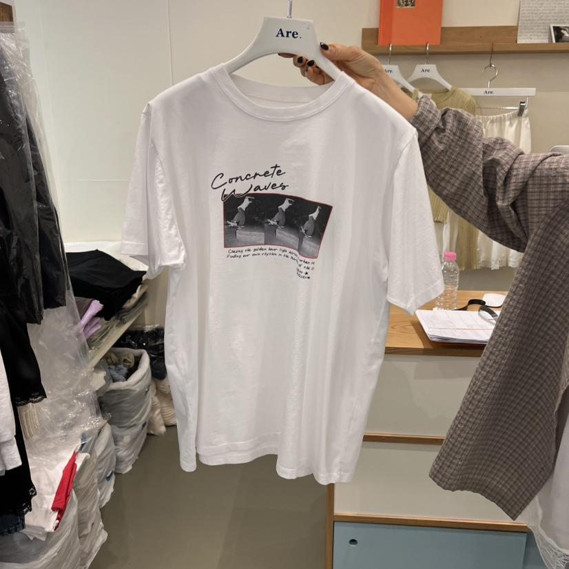 ARE韓國東大門代購女士新品26春夏人氣熱賣時尚職業休閑T恤ARE YOU/ARET恤