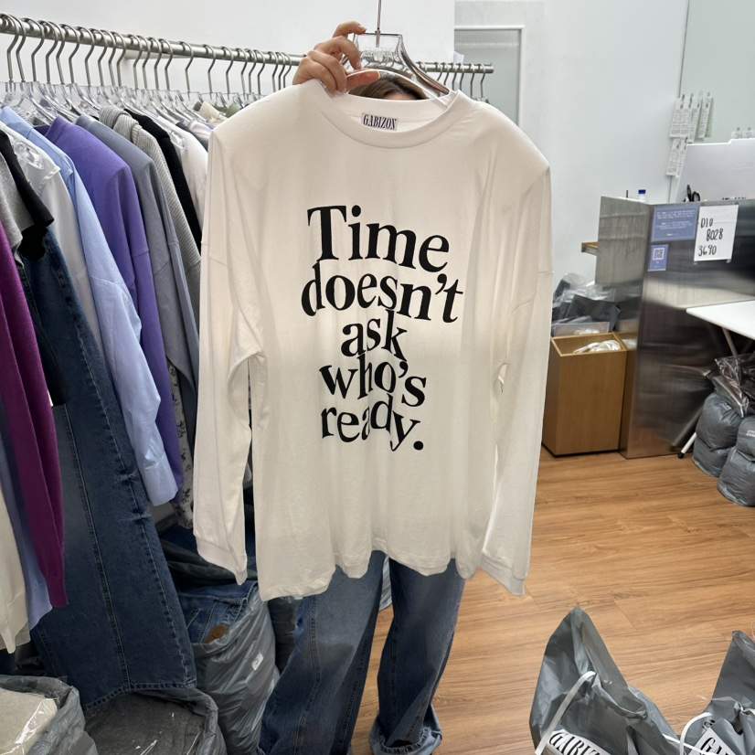 GABIZON韓國東大門代購女士新品人氣職業熱賣時尚長袖T恤GABIZON長袖T恤