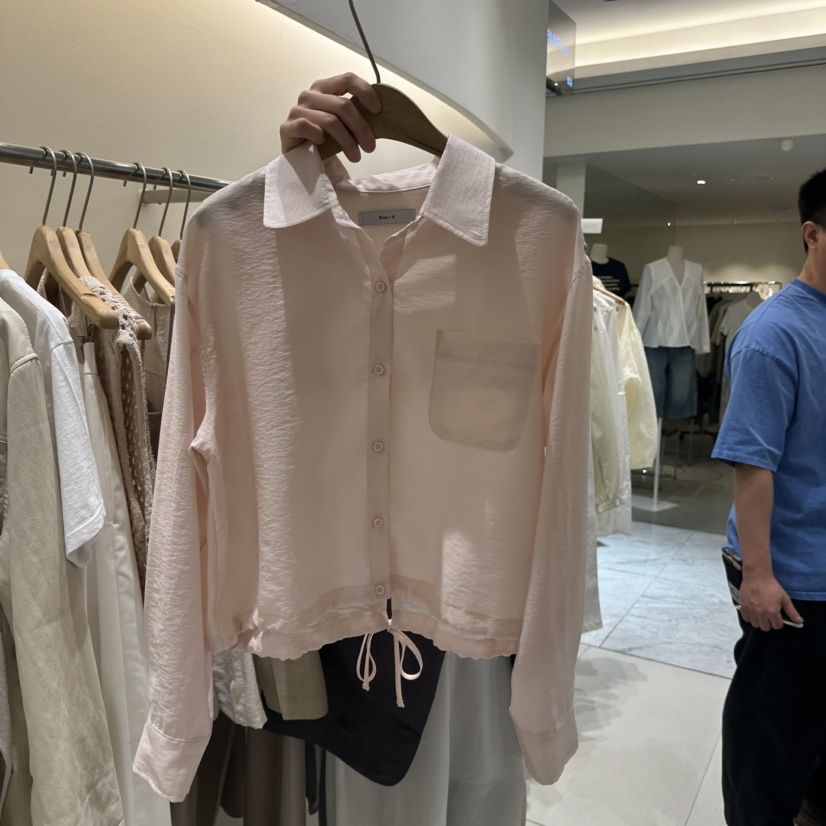 BLUEI-D/N SHARP韓國東大門直郵女裝新品熱賣襯衫蕾絲衫Blue i-d/N SHARP襯衫/蕾絲衫