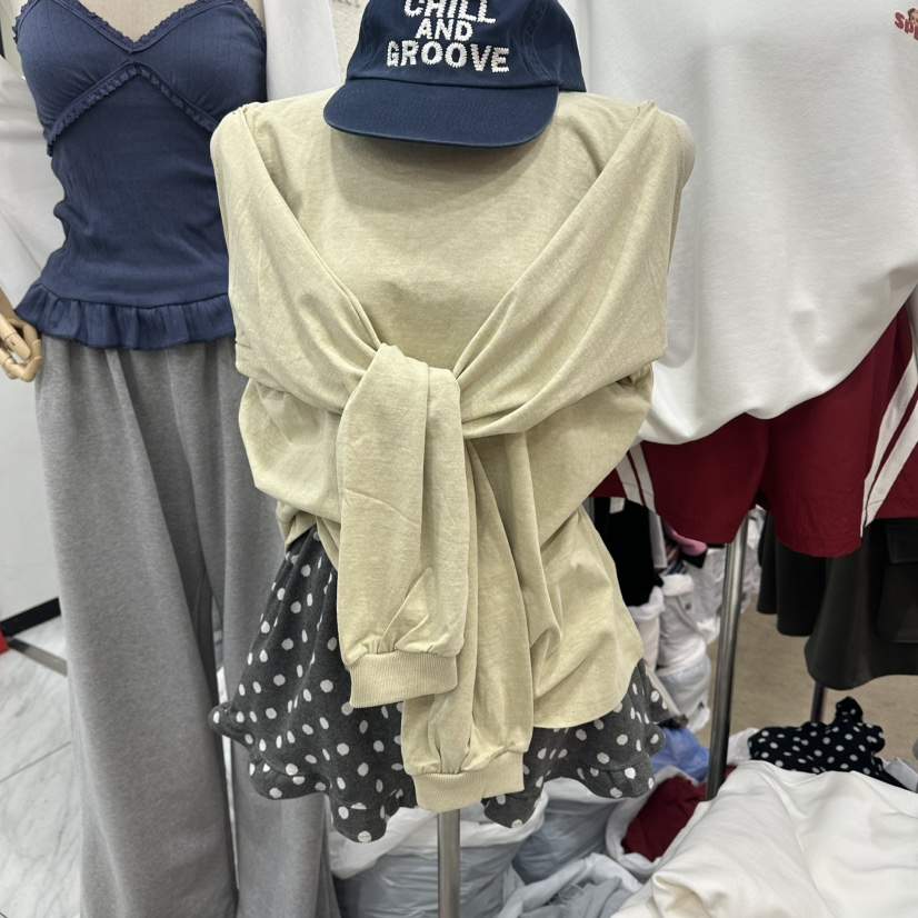 MAGOT韓國代購女裝新品熱賣人氣推薦26春夏時尚職業長袖T恤IIIΛGOT/MAGOT長袖T恤