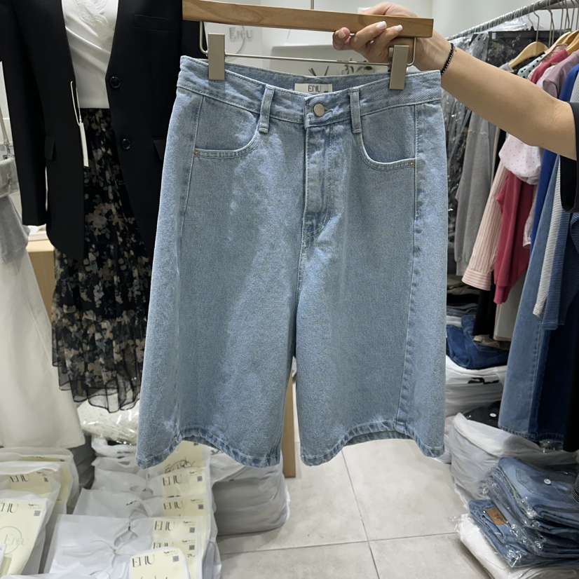 EN.U韓國直郵女裝新品26春夏休閑時尚人氣熱賣職業推薦短褲EN.U短褲