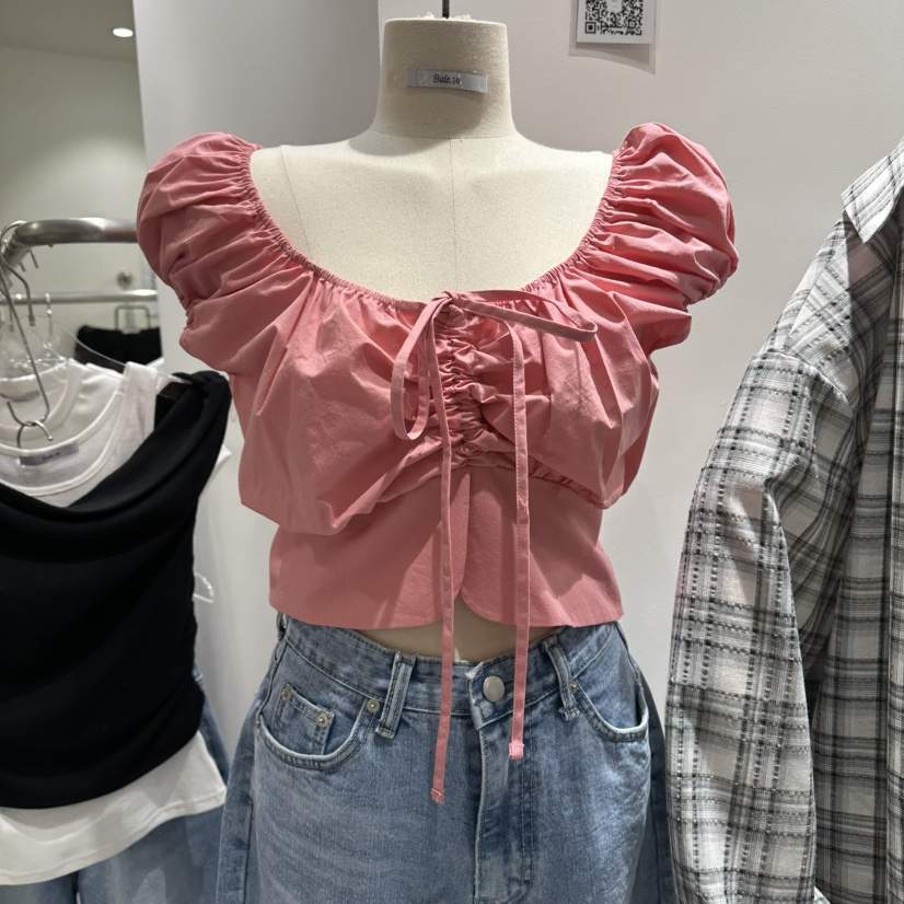 BAIE.38韓國代購女裝新款休閑推薦時尚熱賣人氣襯衫蕾絲衫BAIE.38襯衫/蕾絲衫