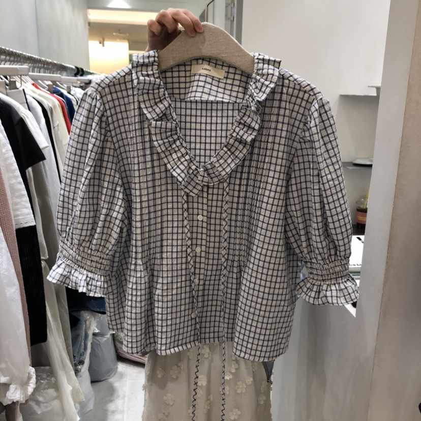 ASOME韓國東大門代購女士新品人氣職業推薦時尚襯衫蕾絲衫A.SOME襯衫/蕾絲衫