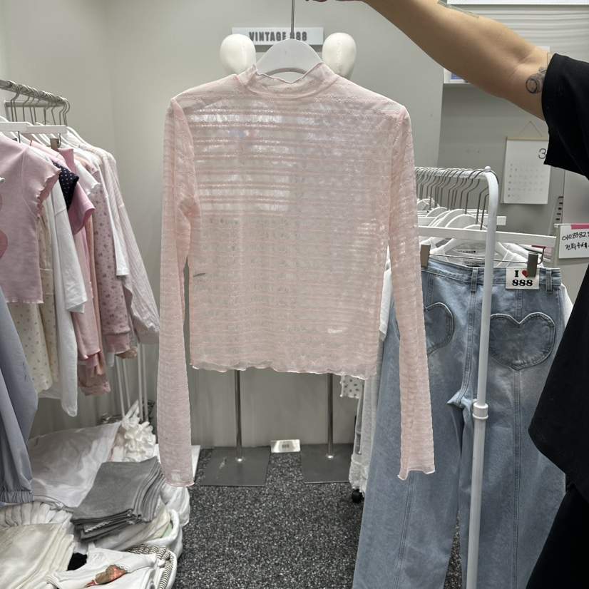VINTAGE 888韓國直郵實拍女士新品休閑26春夏人氣長袖T恤VINTAGE888/TRIPLE EIGHT長袖T恤