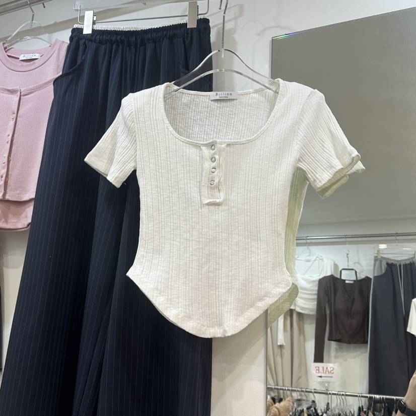 BILLION-L東大門直郵女士新品真品熱賣職業26春夏人氣T恤BILLION-LT恤