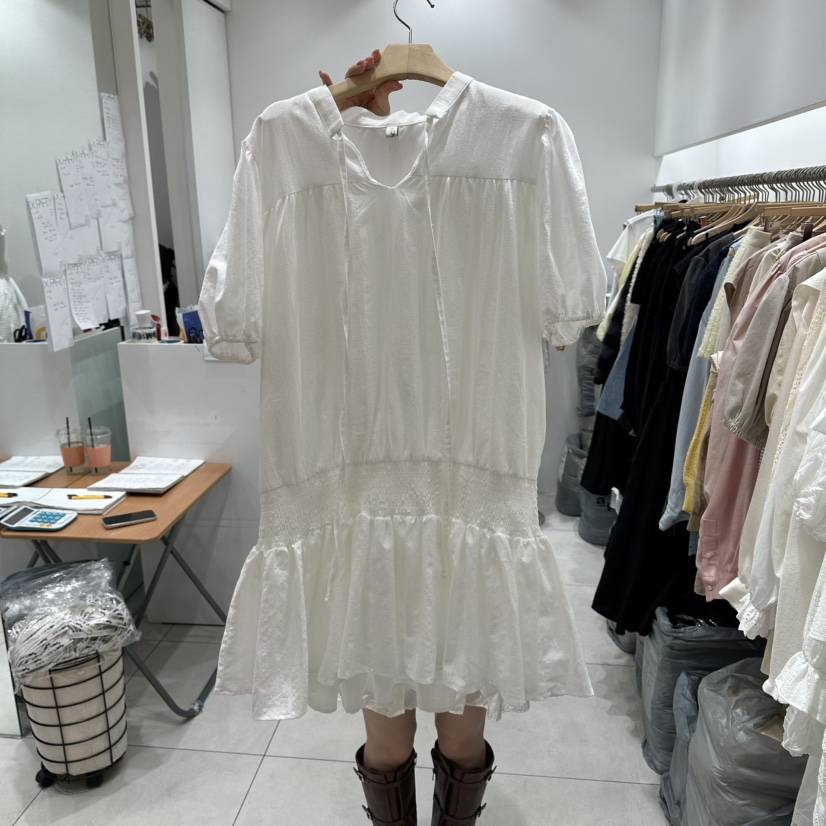 XPARTY韓國直郵實拍女裝新品熱賣職業26春夏推薦人氣連衣裙XPARTY連衣裙