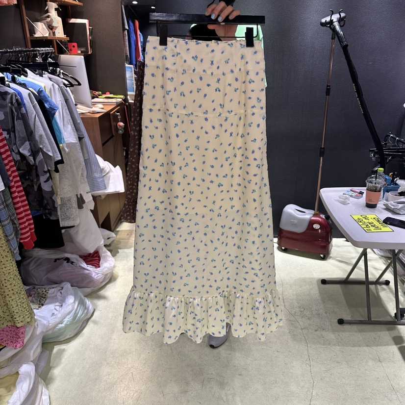 CHAVI韓國直郵女裝新款熱賣26春夏推薦職業休閑時尚真品長裙CHAVI長裙