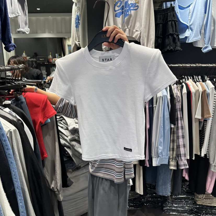 STAR-L韓國東大門代購女裝新品職業休閑26春夏熱賣人氣T恤STAR-LT恤