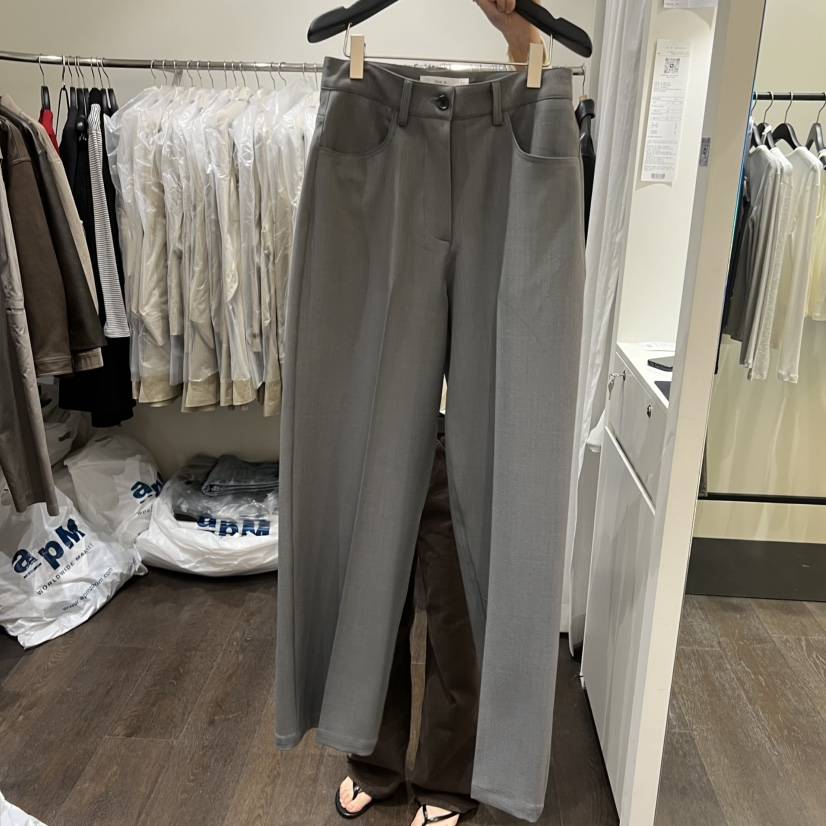 OURIN/THIS IS東大門實拍女裝新品職業真品人氣推薦休閑褲OURIN/THIS IS休閑褲