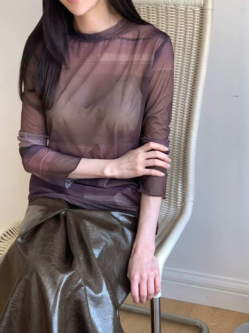 BINUS東大門直郵女士新品時尚人氣熱賣推薦26春夏長袖T恤BINUS長袖T恤