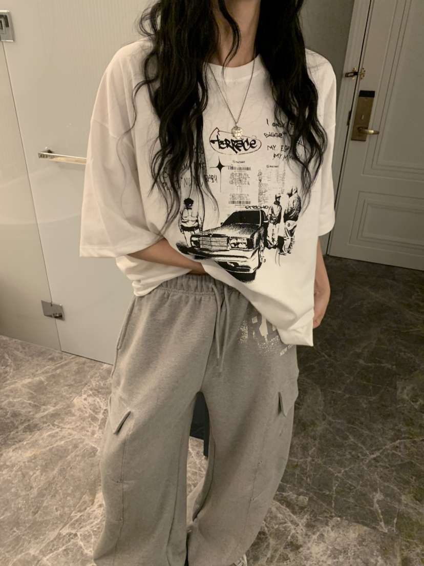 BADCALM東大門直郵女士新款人氣26春夏熱賣休閑時尚推薦T恤BADCALMT恤