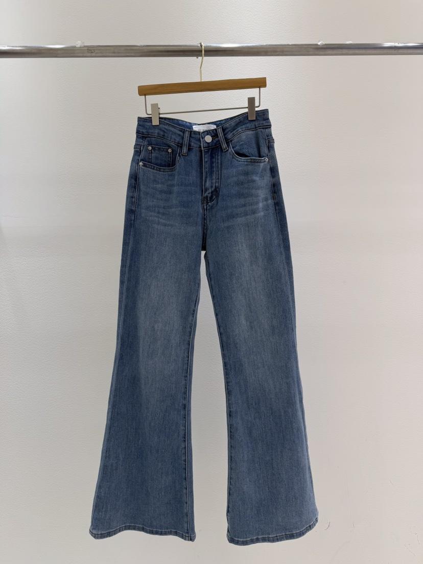 KC MARKET東大門代購女士新品熱賣推薦人氣休閑牛仔褲直筒KC MARKET牛仔褲