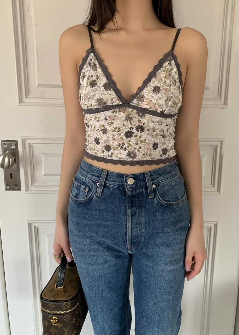 OUPPT東大門代購女士新款熱賣休閑推薦真品吊帶背心不含內搭OUPPT吊帶/背心