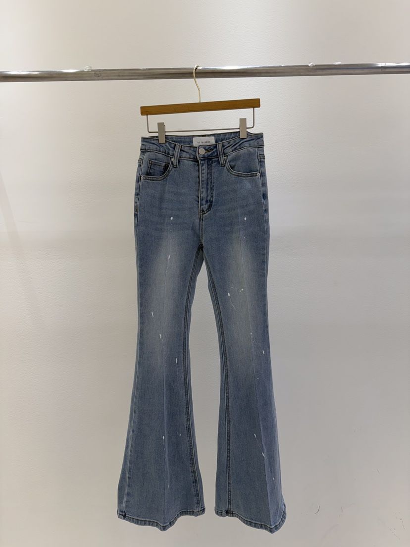 KC MARKET東大門實拍女裝新品真品職業休閑熱賣26春夏牛仔褲KC MARKET牛仔褲