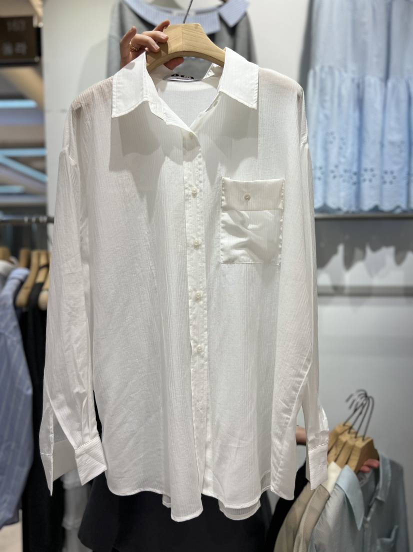 OLA東大門代購女裝新款職業時尚真品推薦休閑熱賣襯衫蕾絲衫mellor/OLA襯衫/蕾絲衫