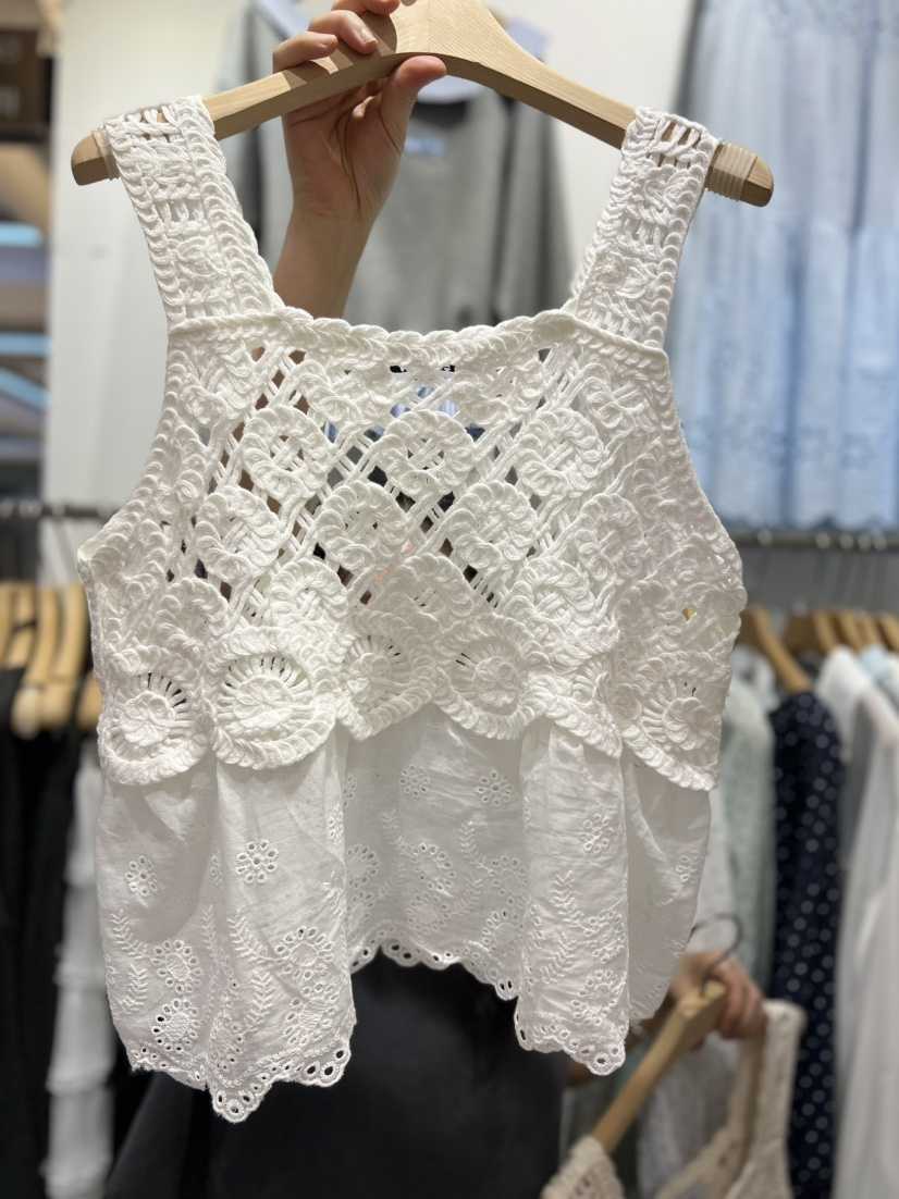 OLA韓國直郵女裝新品人氣推薦26春夏職業熱賣時尚吊帶背心mellor/OLA吊帶/背心