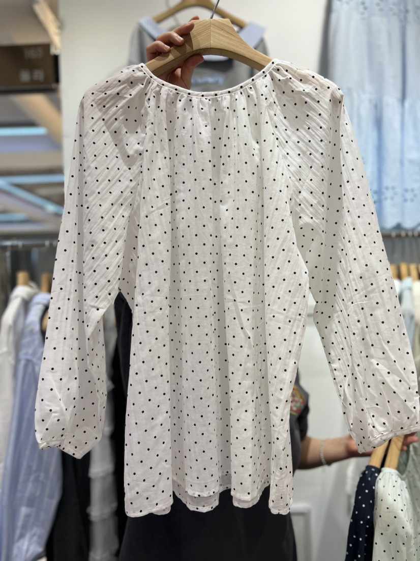 OLA韓國直郵女裝新款推薦人氣熱賣休閑真品26春夏襯衫蕾絲衫mellor/OLA襯衫/蕾絲衫