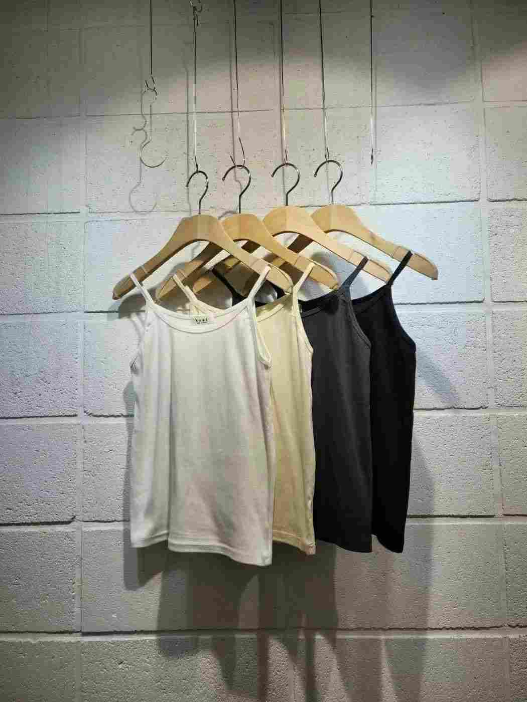 VENI韓國代購女裝新款人氣推薦真品吊帶背心莫代爾棉質羅紋VENI吊帶/背心