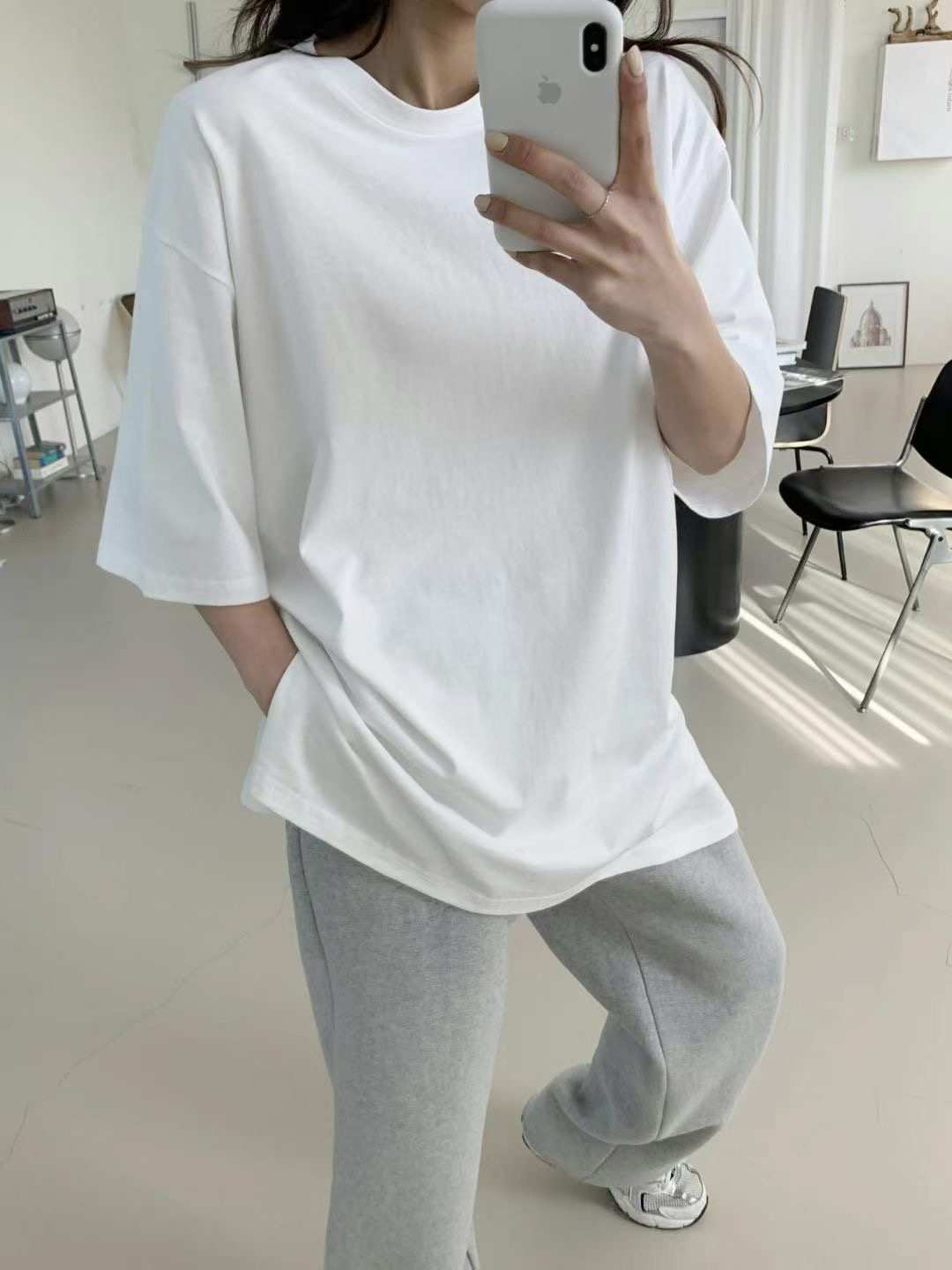 LEOPARD韓國代購女裝新款推薦26春夏職業人氣真品休閑T恤LEOPARDT恤