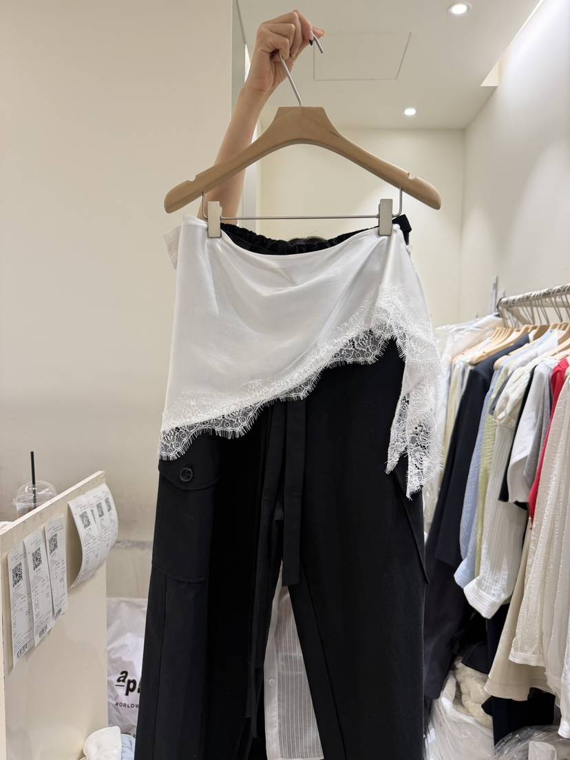 FLOWER-L韓國東大門直郵女士新款時尚休閑26春夏短裙不含褲子FLOWER-L短裙