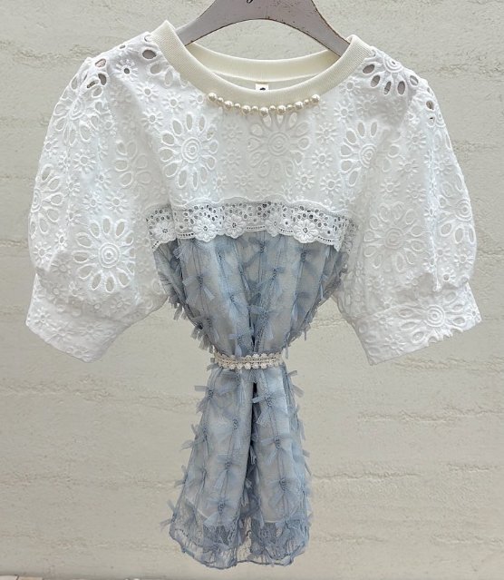 YARD韓國直郵實拍女士新款人氣休閑推薦熱賣襯衫蕾絲衫流蘇YARD襯衫/蕾絲衫