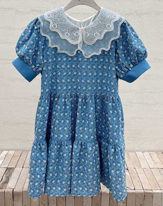 YARD韓國直郵實拍女裝新品休閑職業熱賣人氣26春夏連衣裙刺繡YARD連衣裙