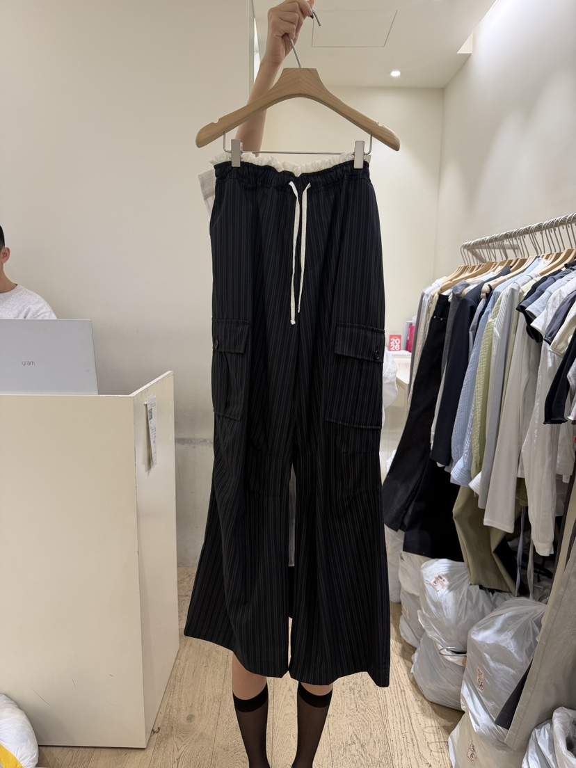 FLOWER-L韓國東大門直郵女裝新品職業人氣時尚休閑褲褶皺FLOWER-L休閑褲