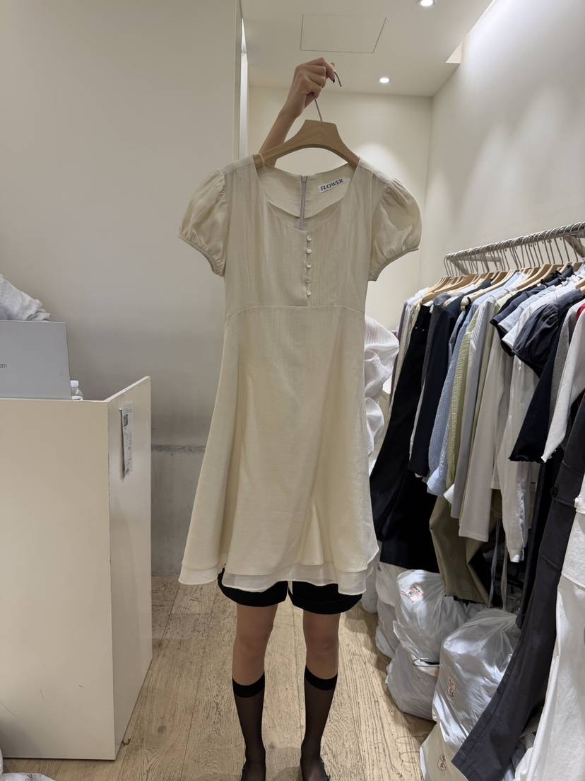 FLOWER-L韓國代購女士新款26春夏職業時尚熱賣推薦連衣裙FLOWER-L連衣裙