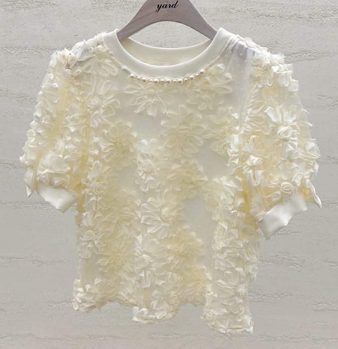 YARD韓國直郵女裝新款熱賣休閑時尚推薦人氣26春夏襯衫蕾絲衫YARD襯衫/蕾絲衫